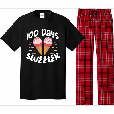 100 Days Brighter Sweeter School Teacher Student Cool Gift Pajama Set