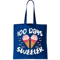 100 Days Brighter Sweeter School Teacher Student Cool Gift Tote Bag