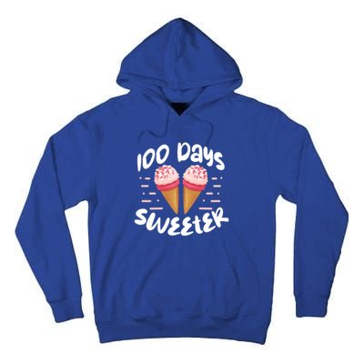 100 Days Brighter Sweeter School Teacher Student Cool Gift Tall Hoodie