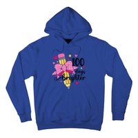 100 Days Brighter 100th Day Of School Cute Student Gift Hoodie