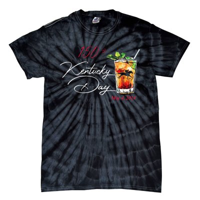 150th Derby Day Horse Racing Tie-Dye T-Shirt