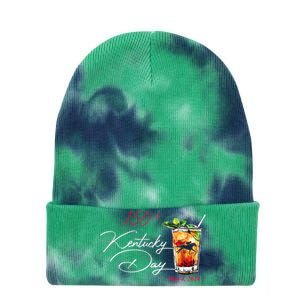 150th Derby Day Horse Racing Tie Dye 12in Knit Beanie