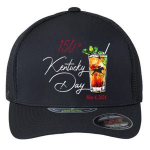 150th Derby Day Horse Racing Kentucky Flexfit Unipanel Trucker Cap