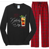 150th Derby Day Horse Racing Kentucky Long Sleeve Pajama Set