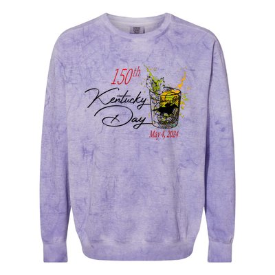 150th Derby Day 2024 May Horse Racing Colorblast Crewneck Sweatshirt