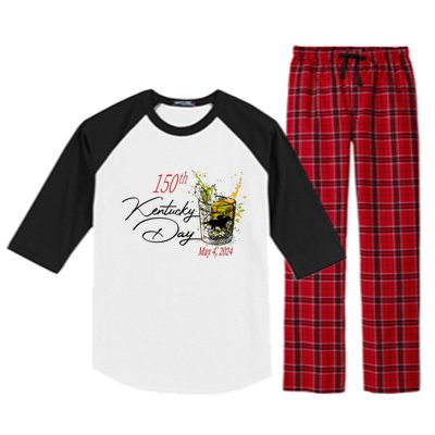 150th Derby Day 2024 May Horse Racing Raglan Sleeve Pajama Set