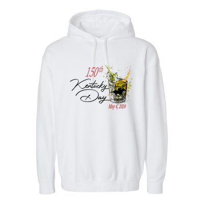 150th Derby Day 2024 May Horse Racing Garment-Dyed Fleece Hoodie