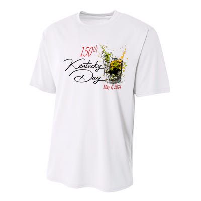 150th Derby Day 2024 May Horse Racing Performance Sprint T-Shirt