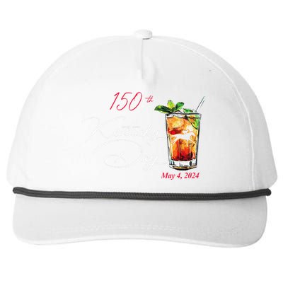 150th Derby Day Horse Racing Snapback Five-Panel Rope Hat