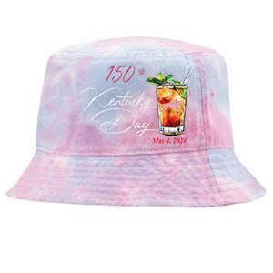 150th Derby Day Horse Racing Tie-Dyed Bucket Hat