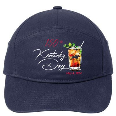 150th Derby Day Horse Racing 7-Panel Snapback Hat