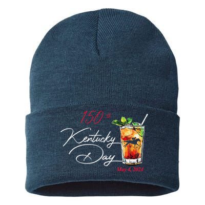 150th Derby Day Horse Racing Sustainable Knit Beanie