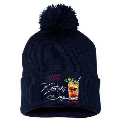 150th Derby Day Horse Racing Pom Pom 12in Knit Beanie