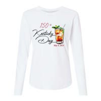 150th Derby Day Horse Racing Womens Cotton Relaxed Long Sleeve T-Shirt