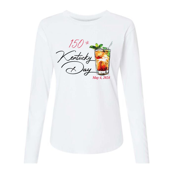 150th Derby Day Horse Racing Womens Cotton Relaxed Long Sleeve T-Shirt