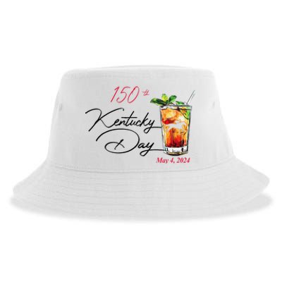 150th Derby Day Horse Racing Sustainable Bucket Hat