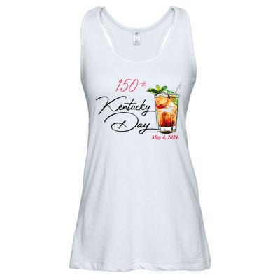 150th Derby Day Horse Racing Ladies Essential Flowy Tank