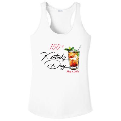 150th Derby Day Horse Racing Ladies PosiCharge Competitor Racerback Tank