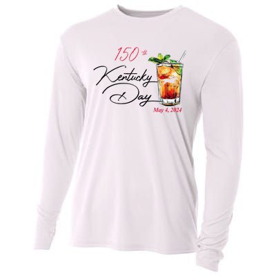 150th Derby Day Horse Racing Cooling Performance Long Sleeve Crew