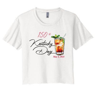 150th Derby Day Horse Racing Women's Crop Top Tee