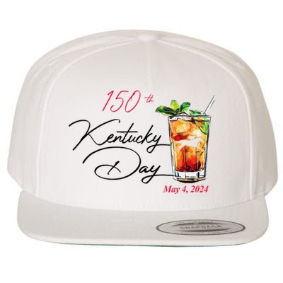 150th Derby Day Horse Racing Wool Snapback Cap