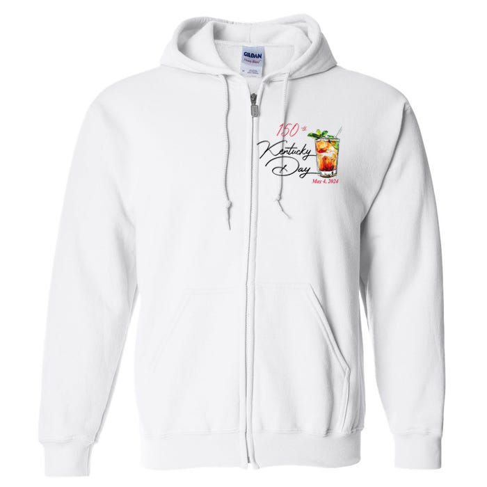 150th Derby Day Horse Racing Full Zip Hoodie