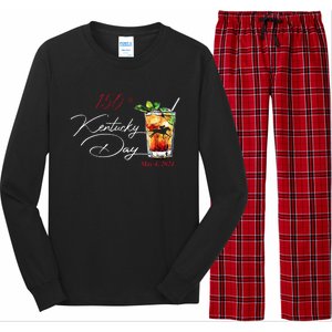 150th Derby Day Horse Racing Long Sleeve Pajama Set