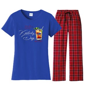 150th Derby Day Horse Racing Women's Flannel Pajama Set