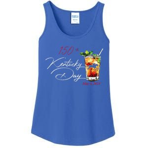 150th Derby Day Horse Racing Ladies Essential Tank