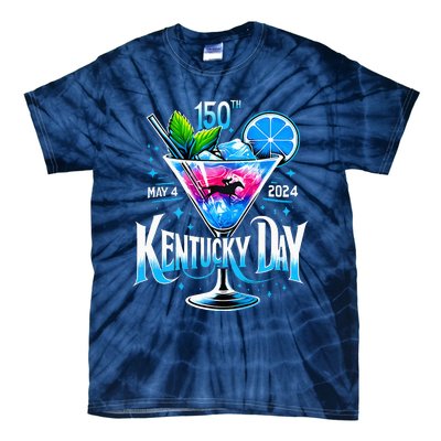 150th Derby Day 2024 Horse Racing Fascinator Tie-Dye T-Shirt