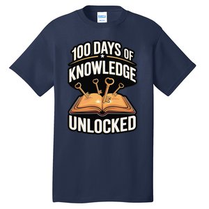 100 Days Elementary School Kindergarten Teacher Tall T-Shirt