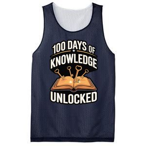 100 Days Elementary School Kindergarten Teacher Mesh Reversible Basketball Jersey Tank