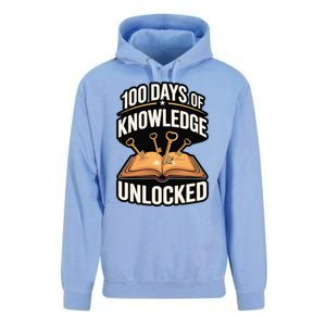 100 Days Elementary School Kindergarten Teacher Unisex Surf Hoodie