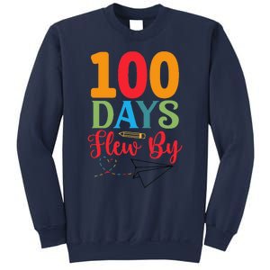 100 Days Flew By School Achievement Sweatshirt