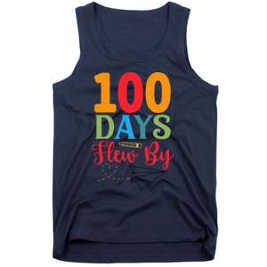 100 Days Flew By School Achievement Tank Top