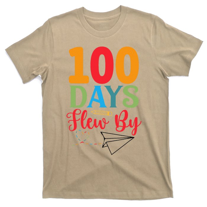 100 Days Flew By School Achievement T-Shirt