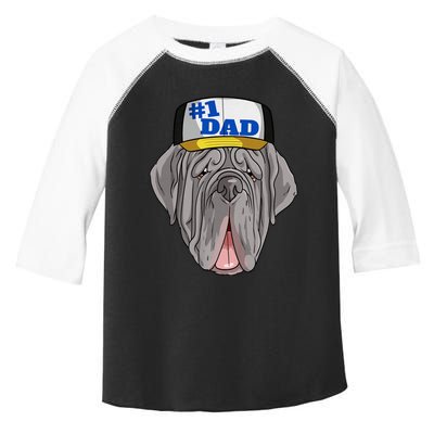 #1 Dad FatherS Day Toddler Fine Jersey T-Shirt