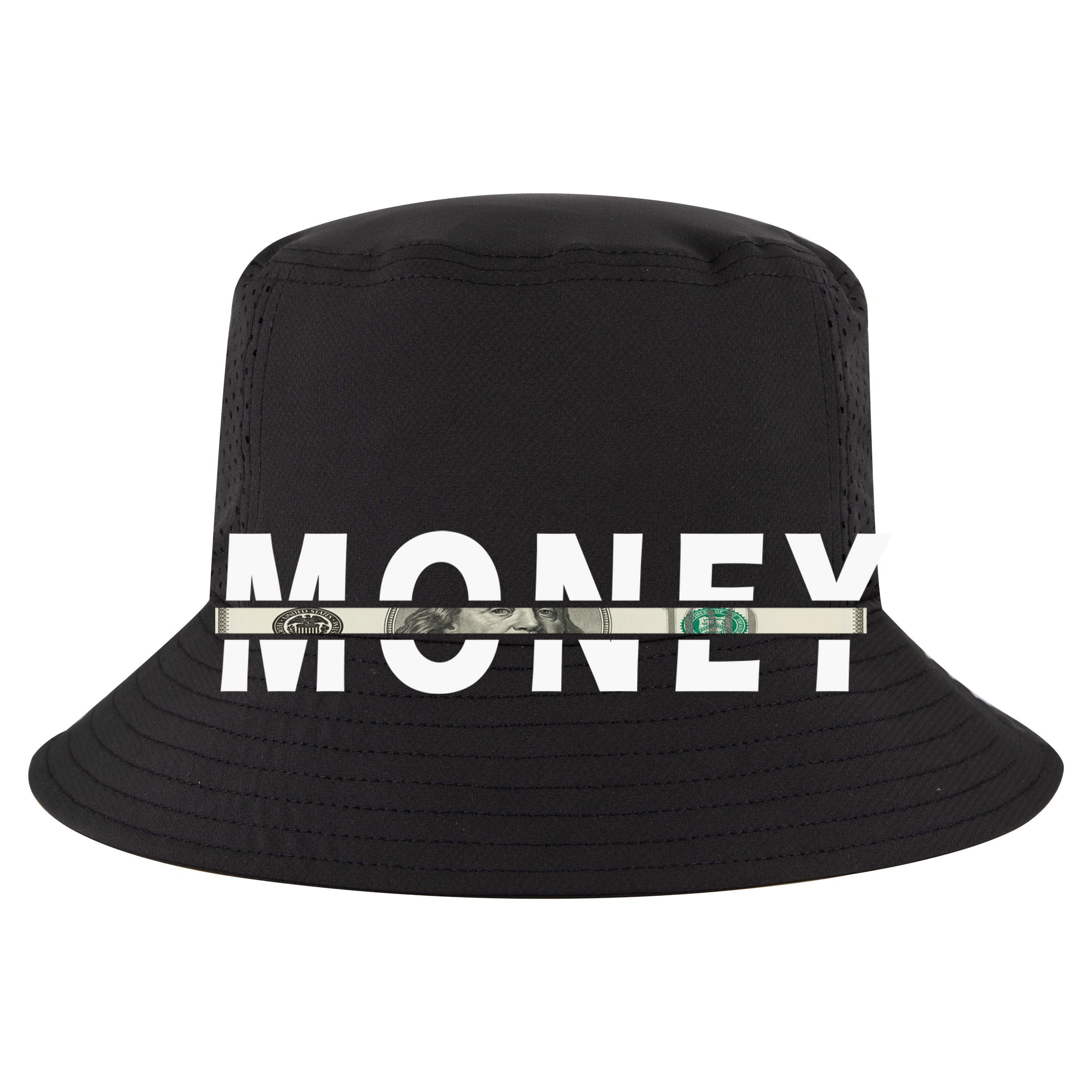 100 Dollar , Funny Money 7 Panel Mesh Trucker Snapback Hat