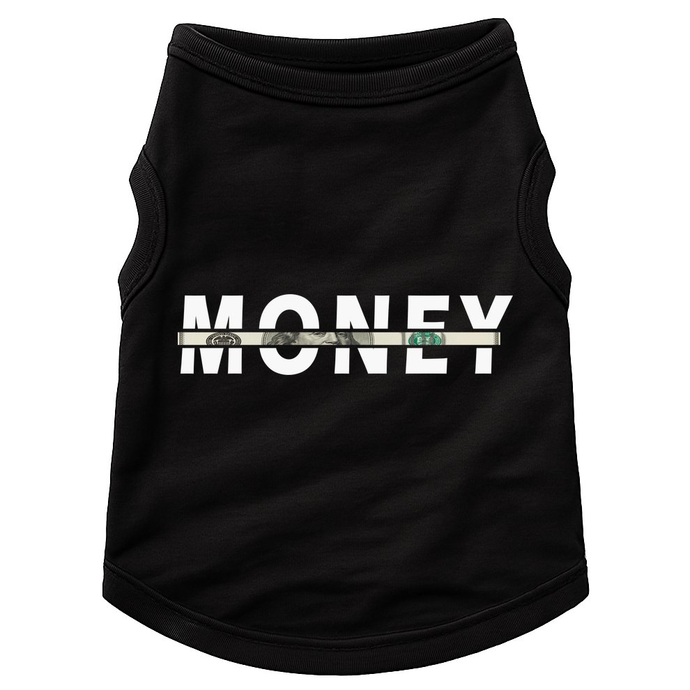 100 Dollar , Funny Money Doggie Tank