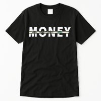 100 Dollar , Funny Money Tall T-Shirt