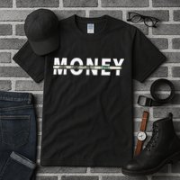 100 Dollar , Funny Money Tall T-Shirt