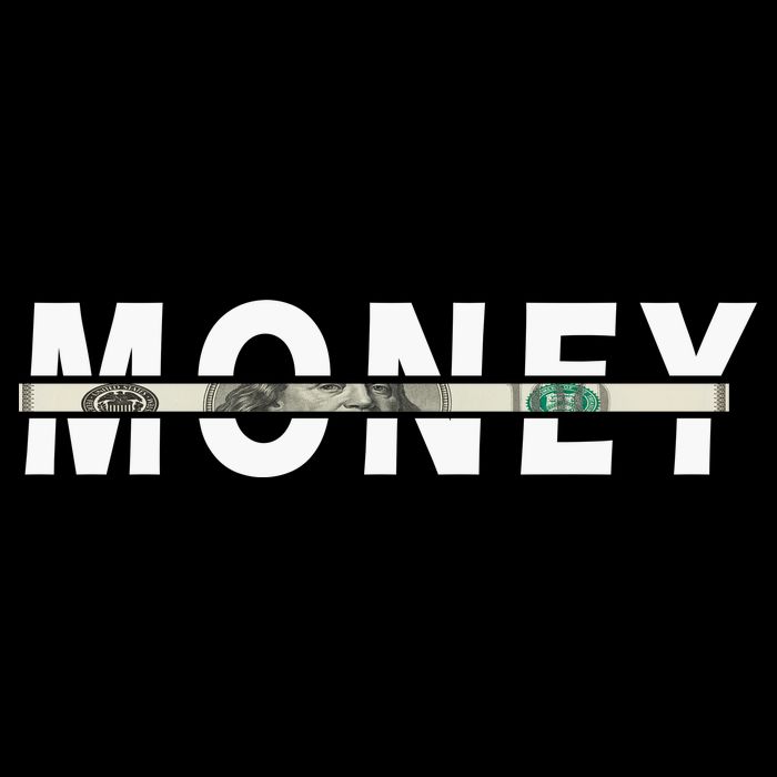 100 Dollar , Funny Money Drawstring Bag