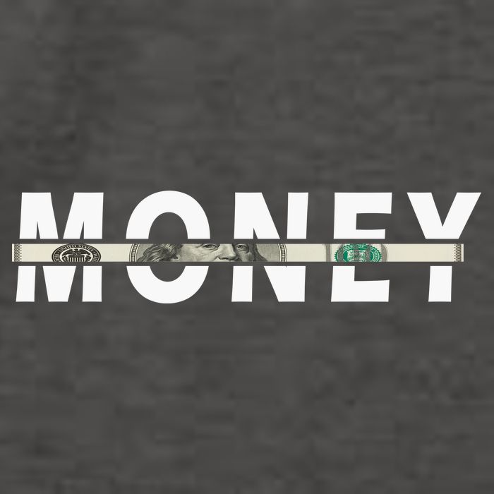 100 Dollar , Funny Money Vector Backpack