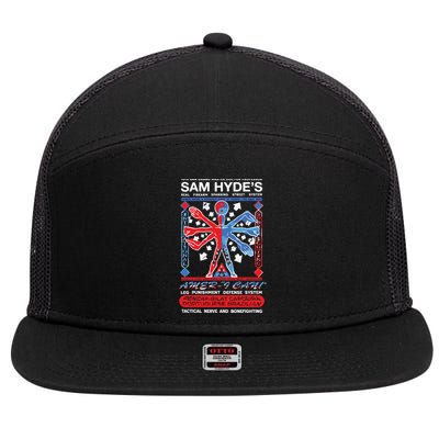 10th Dan Grand Master Doctor Professor Sam Hyde’s 7 Panel Mesh Trucker Snapback Hat