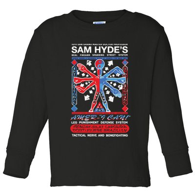 10th Dan Grand Master Doctor Professor Sam Hyde’s Toddler Long Sleeve Shirt