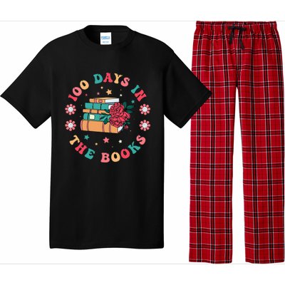 100 Days In The Books Reading Teacher 100th Day Of School Pajama Set