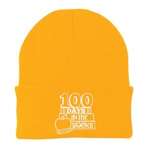 100 Days In The Books 100 Days Celebration 100 Days Of School Knit Cap Winter Beanie