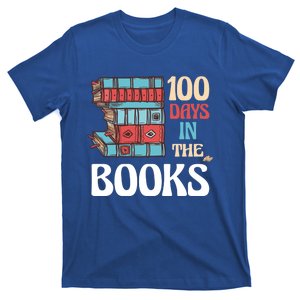 100 Days In The Books Reading 100th Day School Books Love Gift T-Shirt