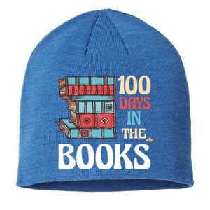 100 Days In The Books Reading 100th Day School Books Love Gift Sustainable Beanie