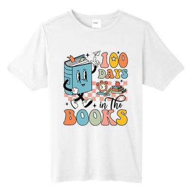 100 Days In The Books Teacher Life Tall Fusion ChromaSoft Performance T-Shirt